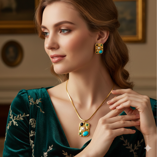 Cosmica - Parrures de bijoux - Or Plaqué 18 carats