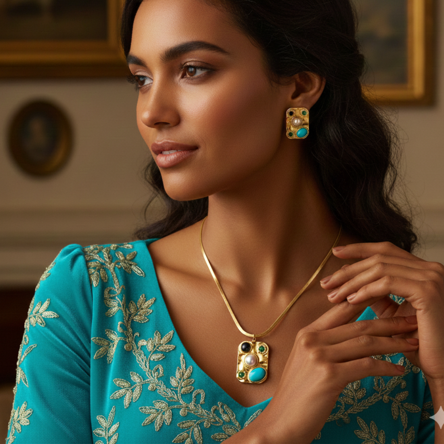 Cosmica - Parrures  de bijoux - Or Plaqué 18 carats