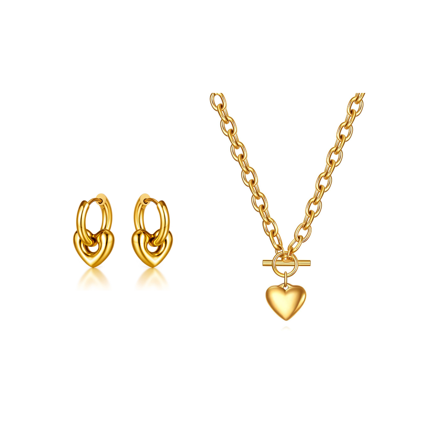 Urban Love – Parures de bijoux - Or plaqué 18 carats