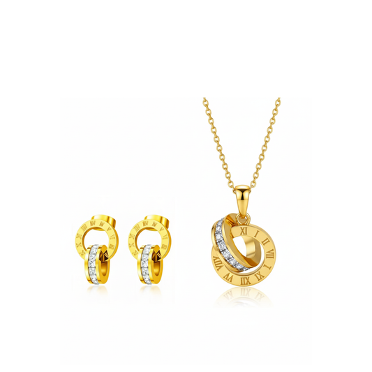 Romana - Parures de bijoux - Or Plaqué 18 carats